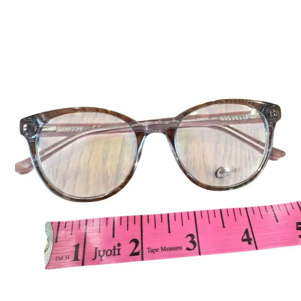 NEW Candie's Eyes CA0177 Clear frame Round Eyeglasses